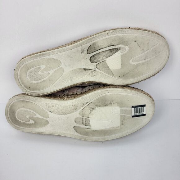 Gentle Souls by Kenneth Cole Lizzy Sporty Espadrille Slip On flats Lilac 6.5 - Picture 11 of 13